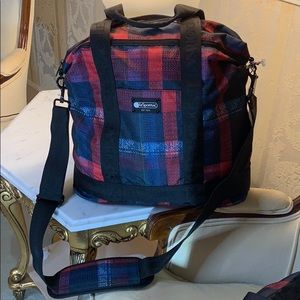 LeSportsac Montana Top Zip Tote Plaid NWT!! $125!